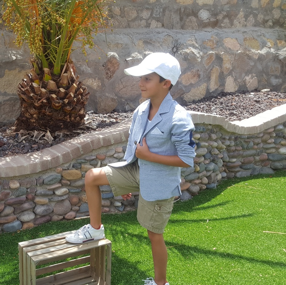 Kids grey blazer - Picture 5 of 5